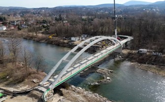 Myślenice. Kładka dla rowerzystów połączy dwa brzegi Raby