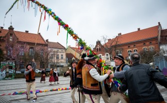 Myślenice. Niedziela Palmowa i konkurs Palm Wielkanocnych rozpoczęły Wielki Tydzień