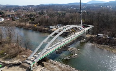Myślenice. Kładka dla rowerzystów połączy dwa brzegi Raby