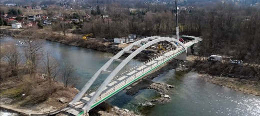 Myślenice. Kładka dla rowerzystów połączy dwa brzegi Raby