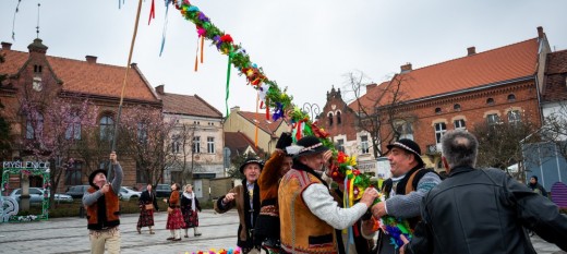 Myślenice. Niedziela Palmowa i konkurs Palm Wielkanocnych rozpoczęły Wielki Tydzień
