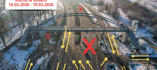 Budowa węzła w Myślenicach. Zmiana organizacji ruchu na Zakopiance oraz na ulicy Sobieskiego