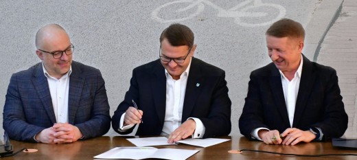 Burmistrz i Starosta podpisali list intencyjny. Czy to pierwszy krok do budowy ścieżek rowerowych w Myślenicach?