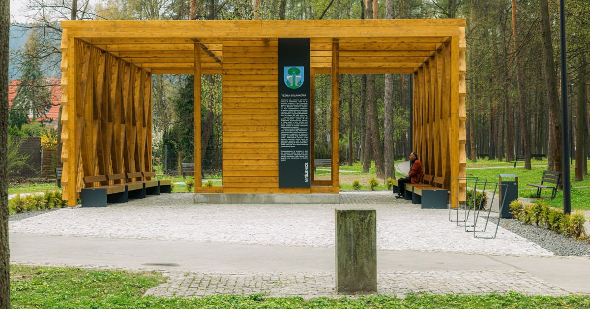 Myślenice. Tężnia na Zarabiu otwarta. Zapowiadana była od 2022 roku