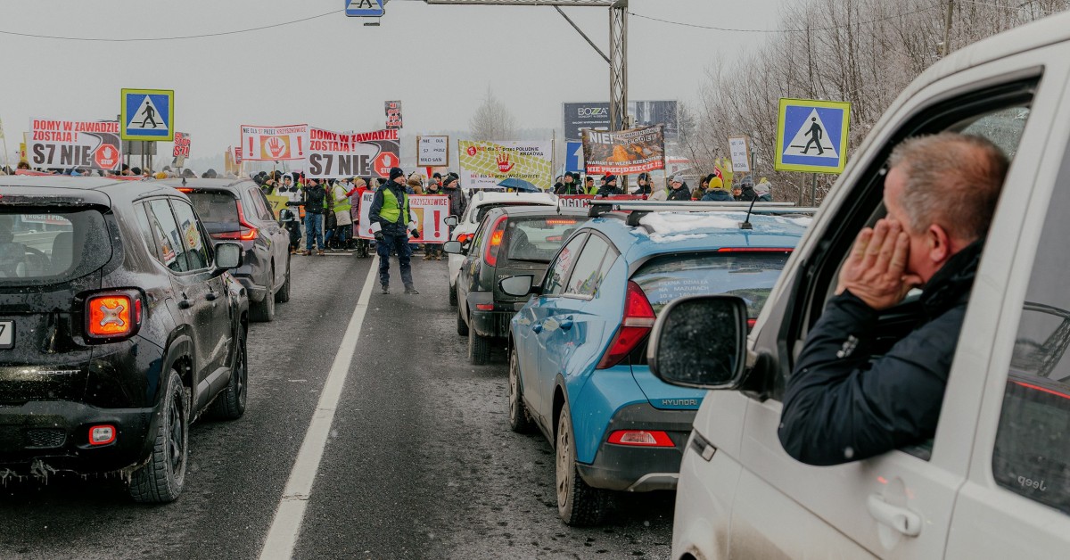 Zablokują Zakopiankę w Głogoczowie. Kolejny protest przeciwko S7
