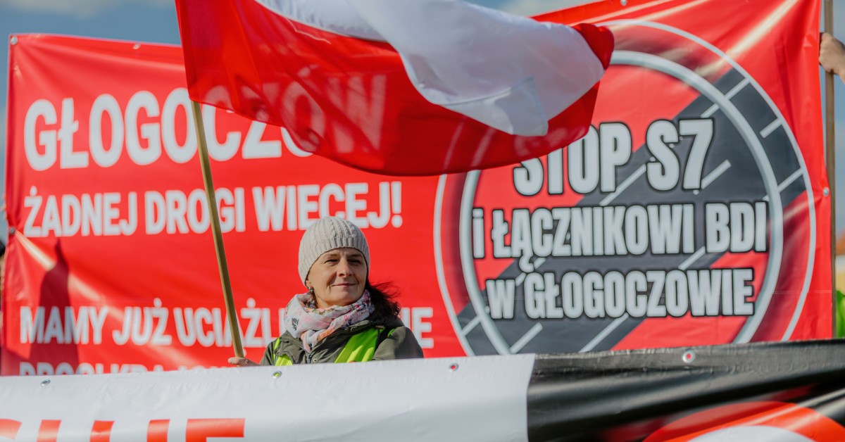 Dwugodzinna blokada i utrudnienia na Zakopiance w Głogoczowie. „Chcemy się przypomnieć”