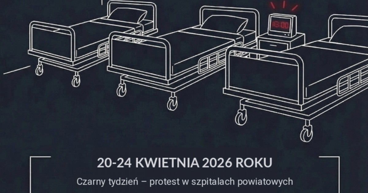 Czarny tydzień w szpitalach powiatowych. Myślenicka placówka dołącza do protestu