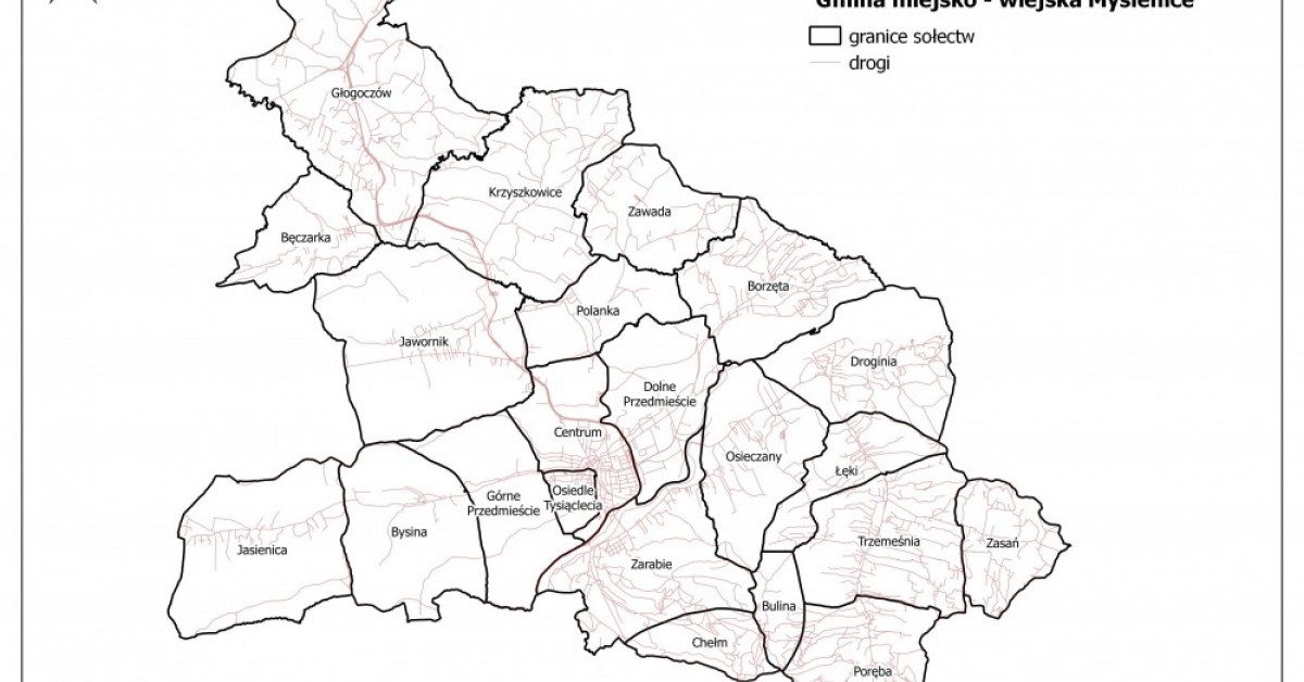 Gmina Myślenice. Kolejne sołectwa czeka wprowadzenie nazw ulic