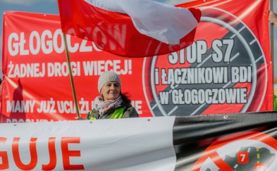 Dwugodzinna blokada i utrudnienia na Zakopiance w Głogoczowie. „Chcemy się przypomnieć”