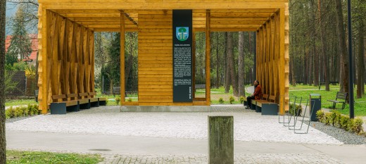 Myślenice. Tężnia na Zarabiu otwarta. Zapowiadana była od 2022 roku