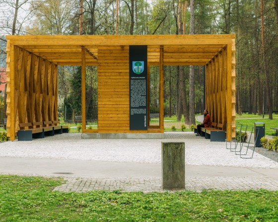 Myślenice. Tężnia na Zarabiu otwarta. Zapowiadana była od 2022 roku