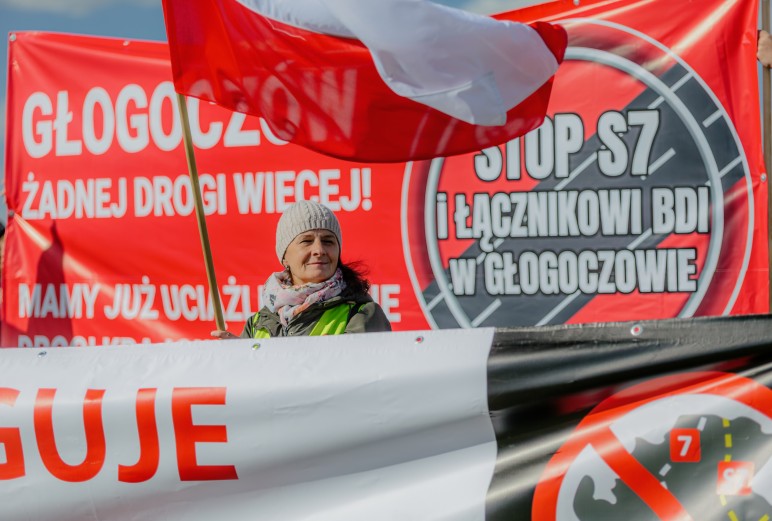 Dwugodzinna blokada i utrudnienia na Zakopiance w Głogoczowie. „Chcemy się przypomnieć”