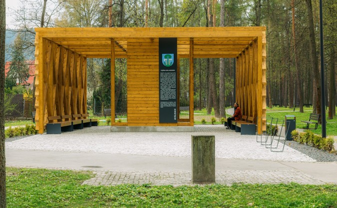 Myślenice. Tężnia na Zarabiu otwarta. Zapowiadana była od 2022 roku