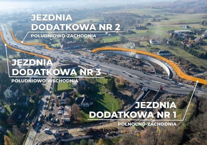 GDDKiA zapowiada, że mieszkańcy osiedli Wójciakówka, Psiary i Bugaj dojadą do węzła w 2028 roku.