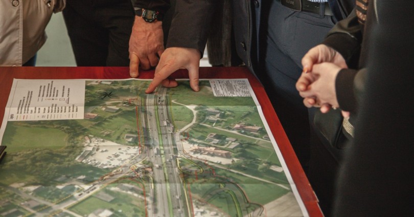 Jeszcze na etapie konsultacji społecznych w 2021 r. mieszkańcy zwracali uwagę projektantom, że Psiary, Bugaj i Wójciakówka to osiedla bez dojazdu do węzła. fot. Piotr Jagniewski