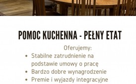 Pomoc kuchenna  na pełny etat - Krzyszkowice
