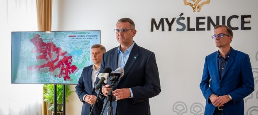 Myślenice zawieszają udział w pracach nad S7. Burmistrz sprzeciwia się wszystkim wariantom
