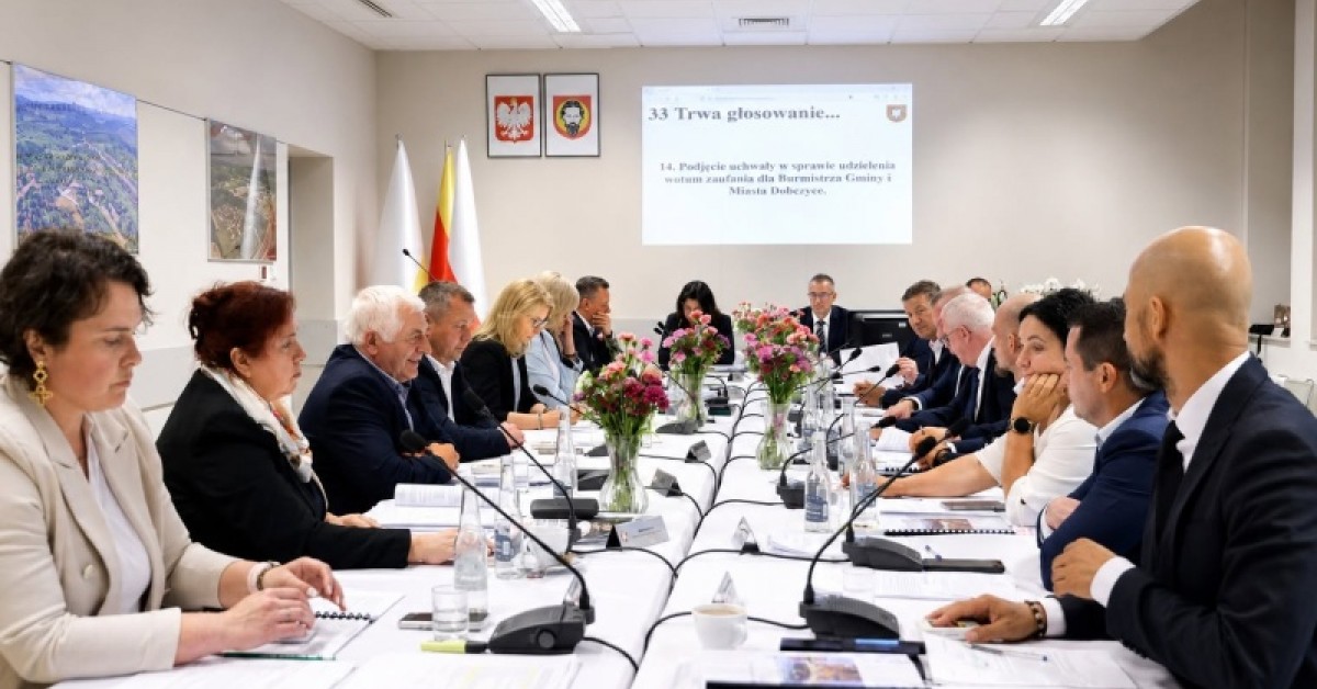 Dobczyce z absolutorium dla burmistrza. Ponad 25 mln zł na inwestycje i dodatni wynik budżetu