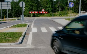 Węzeł na Zakopiance otwarty. Ślepy wylot z ronda jak portal do przyszłości. Czeka na podłączenie drogi zachodniej