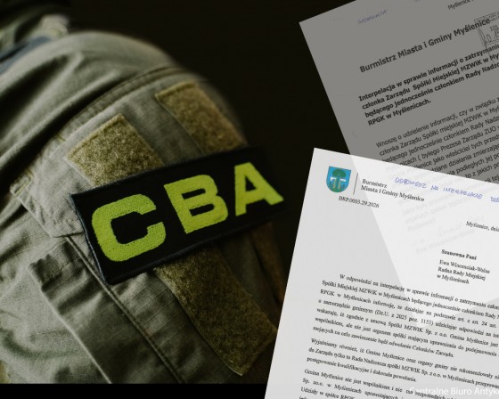 Myślenice: Zastępca burmistrza odpowiada na pytania dotyczące działań CBA na terenie gminy