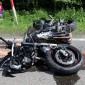 Czasław. Śmierć na drodze. Zginał 50-letni motocyklista