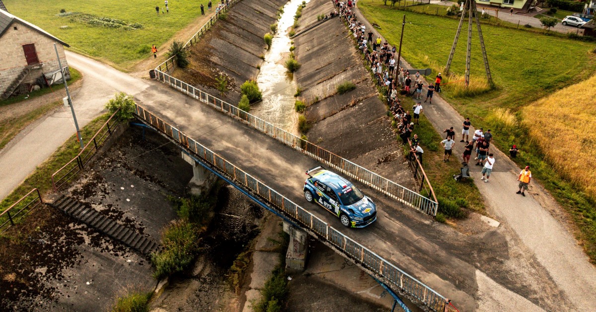 Valvoline Rajd Małopolski 2026 na ulicach Myślenic, Poręby i Drogini