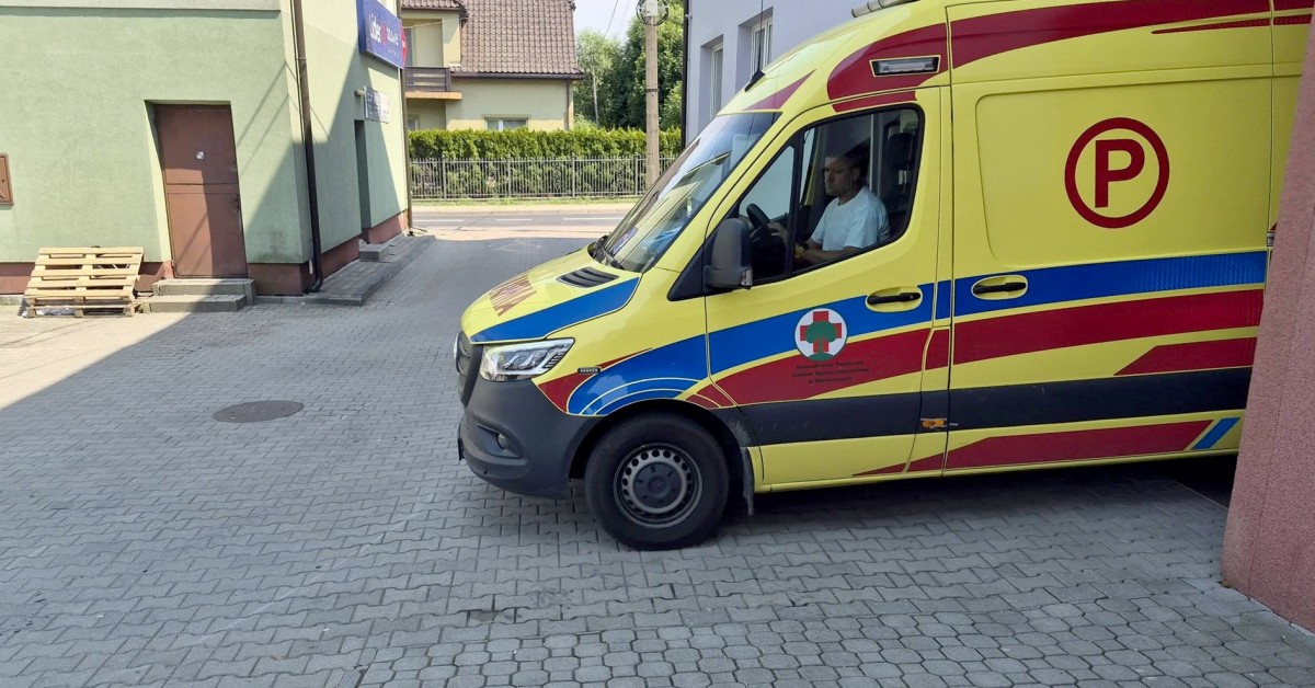 Sułkowice. Karetka przeniosła się do remizy OSP. Tak będzie przez 1,5 roku