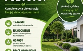 Usługi ogrodnicze.