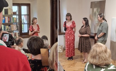 Obrazy Marty Urbaniec w Galerii Bakałarz