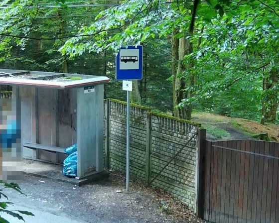 Harbutowice. Przywiozła śmieci na przystanek. Urzędnicy publikują zdjęcia i czekają na jej zgłoszenie