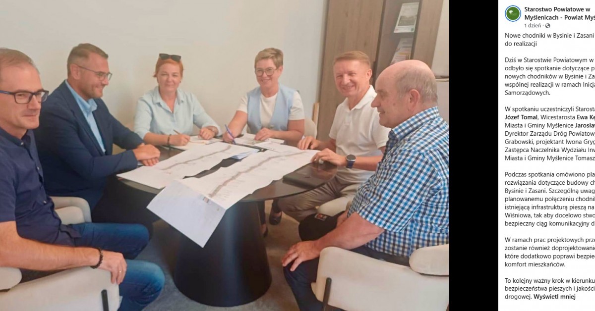 Samorządowcy rozmawiają o chodnikach, ścieżkach rowerowych, zmianach organizacji ruchu i parkingach