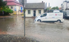 Ponad dwieście interwencji strażaków po burzy w powiecie myślenickim
