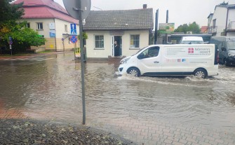 Ponad dwieście interwencji strażaków po burzy w powiecie myślenickim