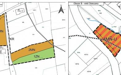 Nowe domy i kilometr oświetlenia. Radni dają „zielone światło” dla Borzęty i Osieczan