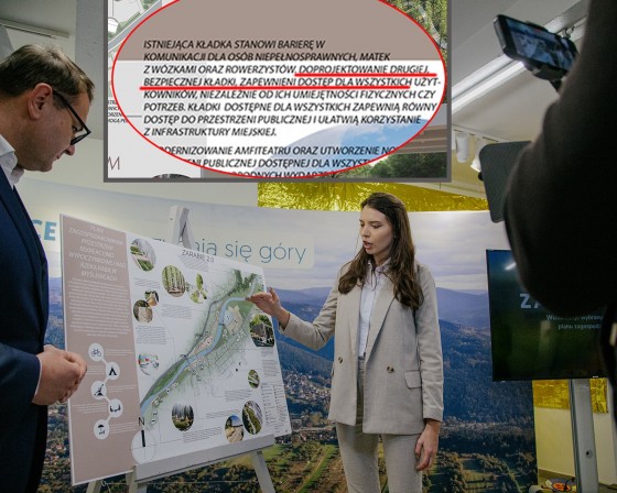Nowa kładka w miejscu „mostu wiszącego” budzi kontrowersje. Przypominamy projekt Zarabia 2.0 z 2024 roku