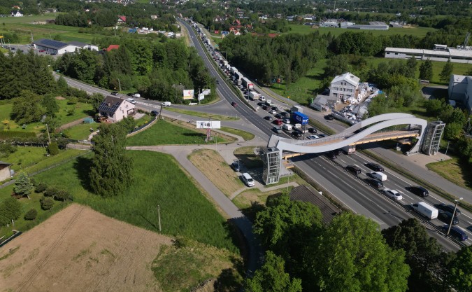 Jawornik. 10 firm chce budować węzeł na Zakopiance. Zanim do tego dojdzie kierowcy trochę poczekają