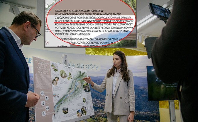 Nowa kładka w miejscu „mostu wiszącego” budzi kontrowersje. Przypominamy projekt Zarabia 2.0 z 2024 roku