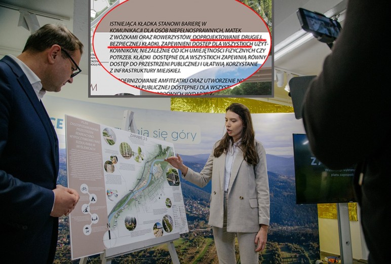 Nowa kładka w miejscu „mostu wiszącego” budzi kontrowersje. Przypominamy projekt Zarabia 2.0 z 2024 roku