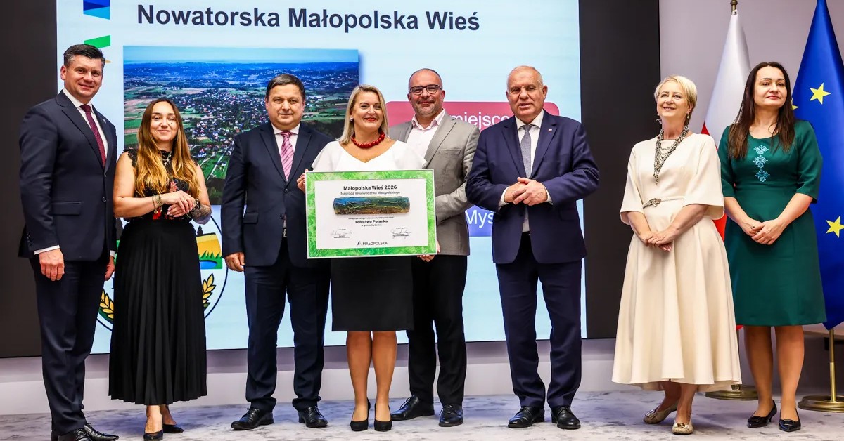 Polanka jako „nowatorska wieś” z drugim miejscem w Małopolsce. Do sołectwa trafi 40 tys. złotych