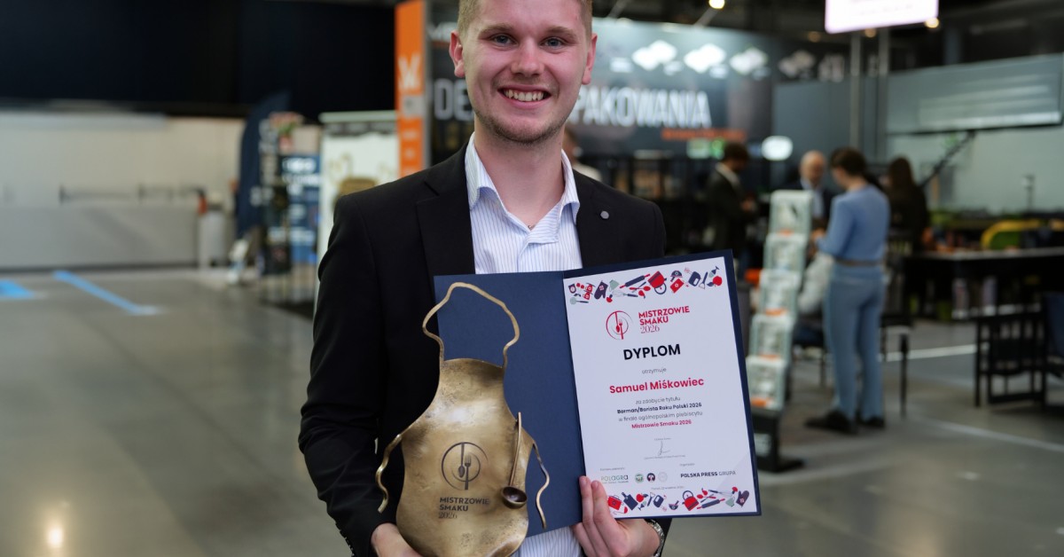 Samuel Miśkowiec z X-DRINK został Barmanem Roku Polski 2026