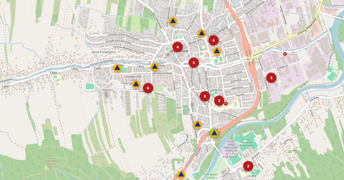 Myślenice. Gdzie się schować w razie zagrożenia? Gmina wskazuje aplikację, ministerstwo wydaje instrukcje reagowania