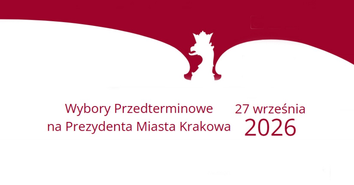 Kraków. Przedterminowe wybory prezydenta Krakowa w ostatni weekend września. O stanowisko ubiega się 8 kandydatów
