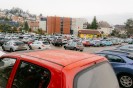 Myślenice. Trwają prace nad parkingiem przy ul. Traugutta. Zmiana koncepcji zawiera funkcję schronienia