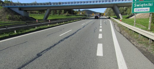 Zakopianka. Remont nawierzchni w Myślenicach. Utrudnienia na odcinku 660 metrów