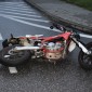 Myślenice. Motocyklista potrącił mężczyznę na przejściu dla pieszych