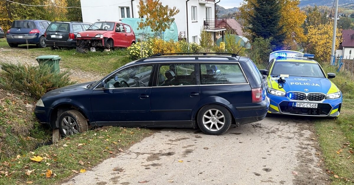 Seria zatrzymań nietrzeźwych kierowców w powiecie myślenickim