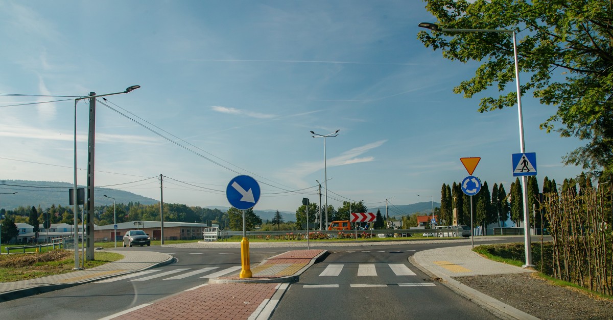 Osieczany. Rondo gotowe. Niedługo oficjalne otwarcie