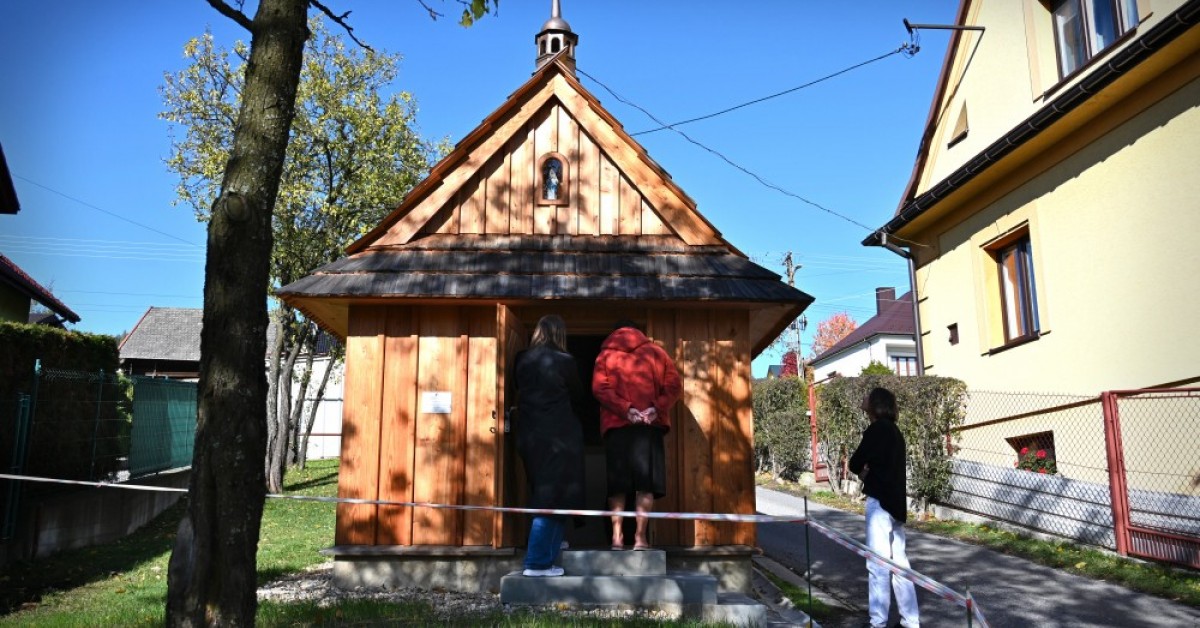 Bysina. Kapliczka jak nowa. Remont kosztował 219 tys zł