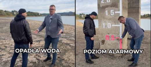 „Małopolska boryka się z problemem suszy”. Wody ubywa też w Zalewie Dobczyckim, który obsługuje aglomerację krakowską