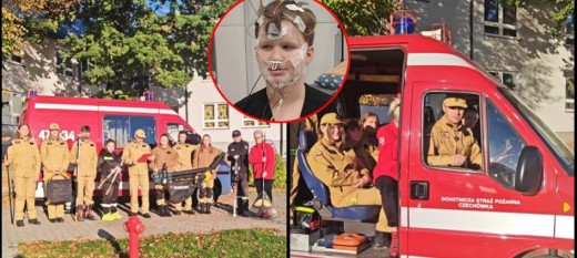 Strażacy z Małopolski wystawili samych siebie na licytację dla 12-letniego Kuby! „Pojedziemy nawet na drugi koniec Polski!”